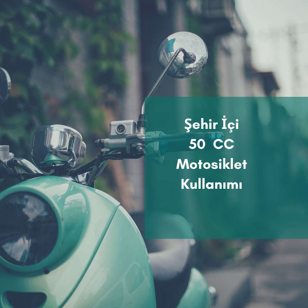 Şehir İçi Kullanım İçin 50CC Motor ve Scooterlar