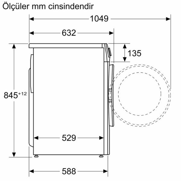 Siemens WG52A2F0TR iQ500 Çamaşır Makinesi