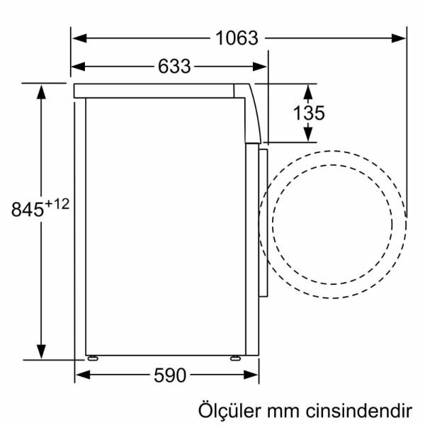 Siemens WM12N200TR iQ300 Çamaşır Makinesi