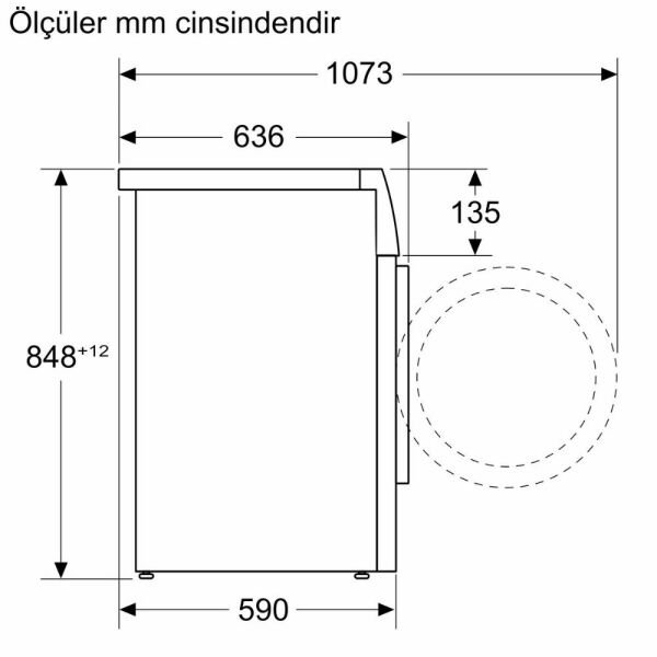 Siemens WN54A2X1TR iQ300 Kurutmalı Çamaşır Makinesi