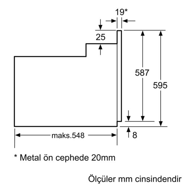 Profilo FRMA126B Ankastre Fırın