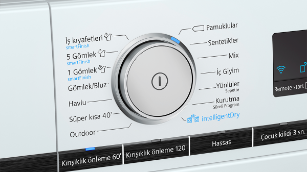 Siemens WT47XK80TR 9 KG Çamaşır Kurutma Makinesi