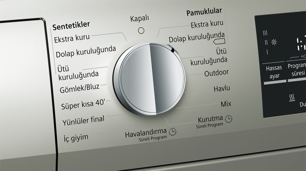 Siemens WT45W41STR 8 KG Çamaşır Kurutma Makinesi