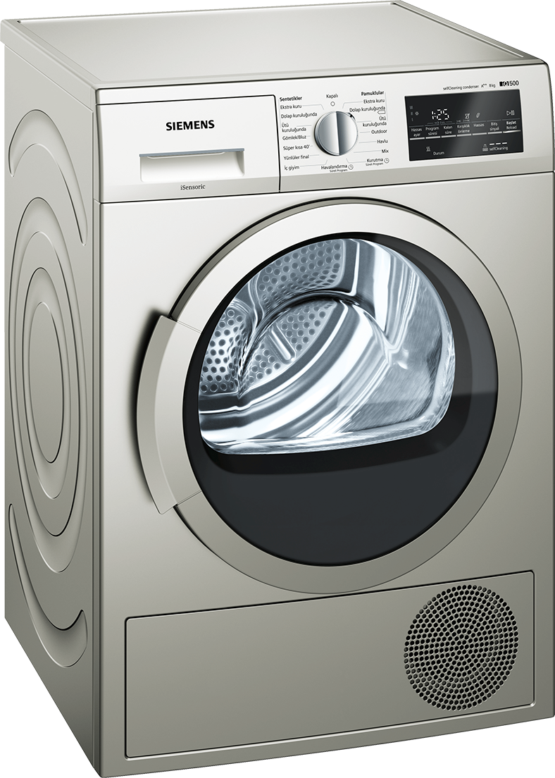 Siemens WT45W41STR 8 KG Çamaşır Kurutma Makinesi