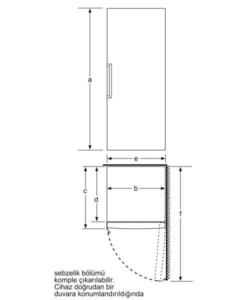 Siemens GS24VVWF0N 182 lt Beyaz Derin Dondurucu