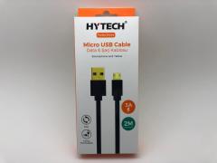 Hytech Portta HY-X202 2M 3A Micro Usb Gold Uçlu