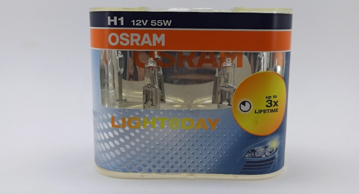 OSRAM 12V H1 AMPUL 55W LIGHT DAY (3 KAT UZUN OMURLU)