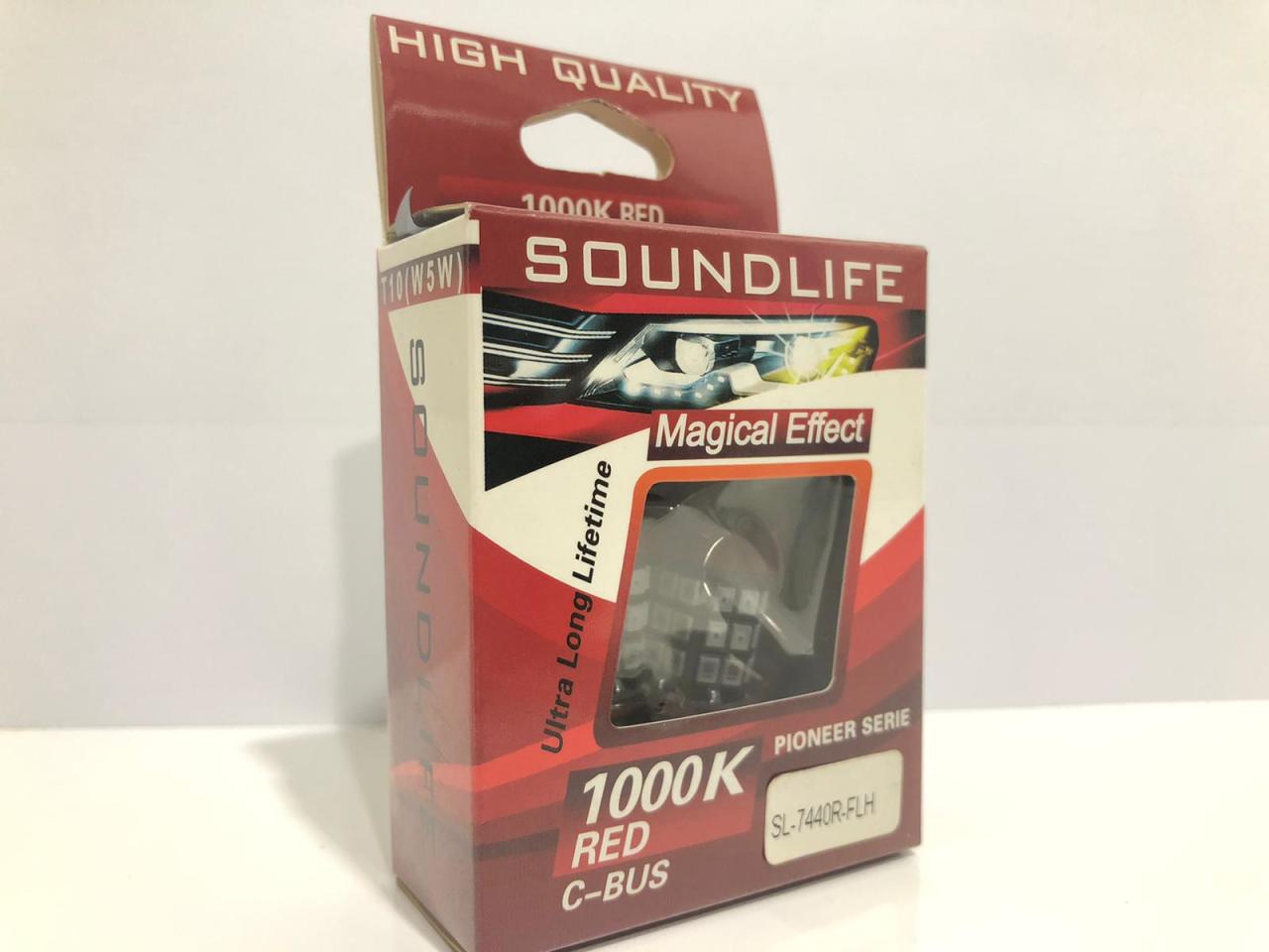 SOUNDLİFE SL-7440R-FLH T20 KIRMIZ TEK ÇAKARLI