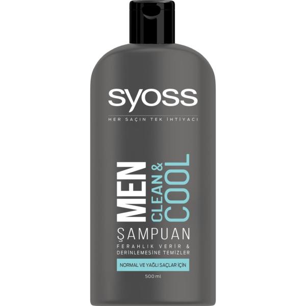 Syoss Men Sampuan Clean&Cool 500 ml
