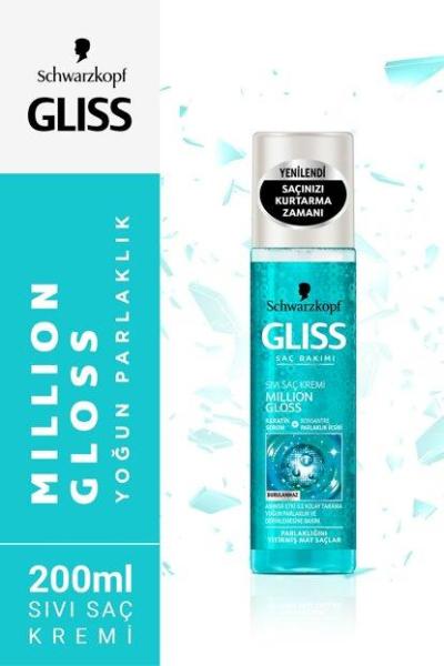 Gliss Million Gloss 200 ml Sıvı Saç Kremi