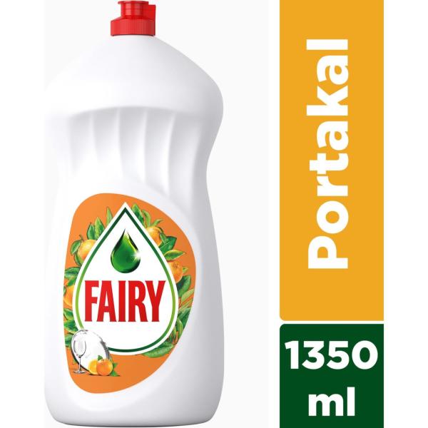 Fairy Sıvı Bulaşık Deterjanı 1350 ML (Portakal)