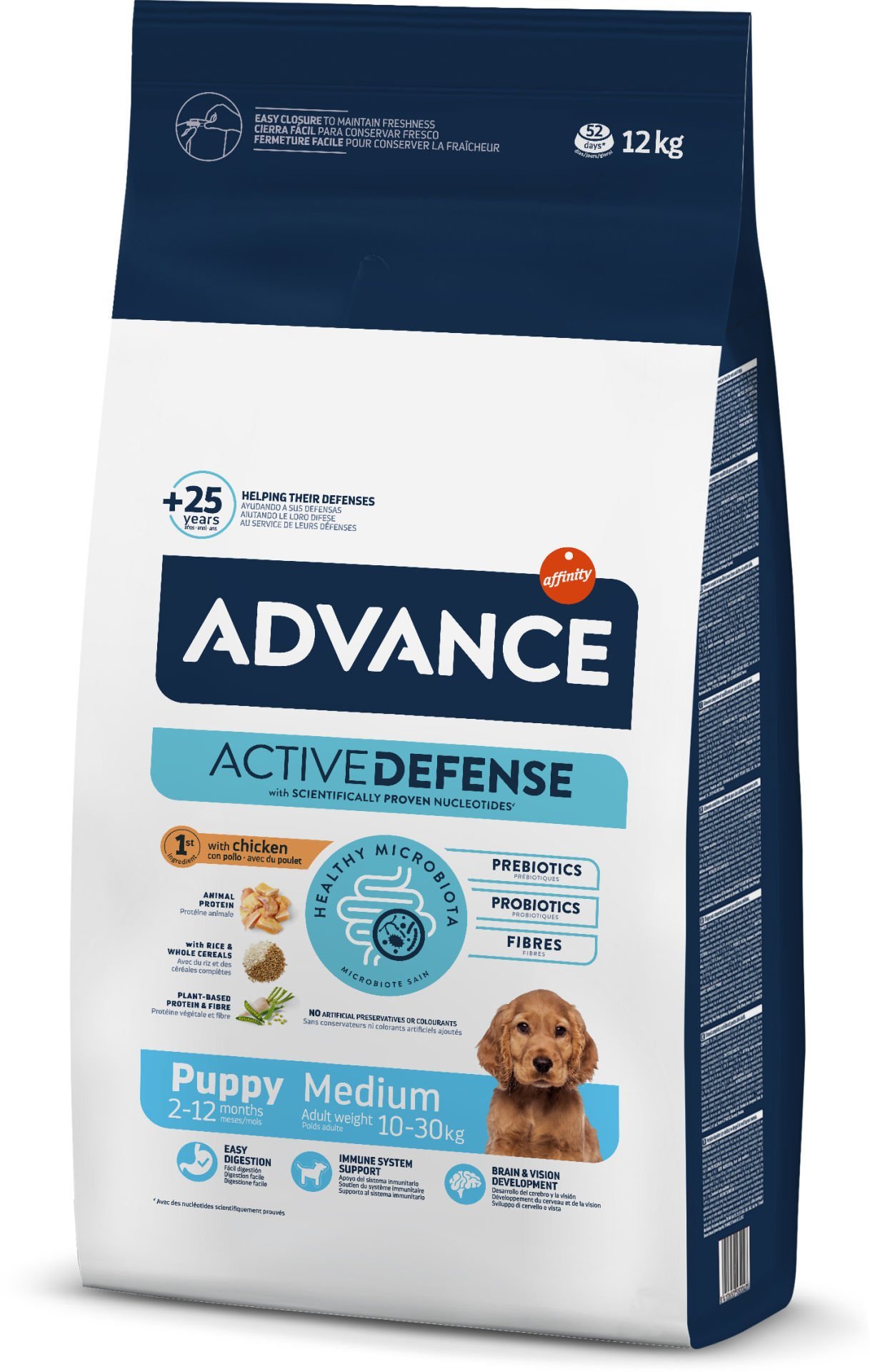 Advance Tavuklu Orta Irk Yavru Köpek Maması 12 kg