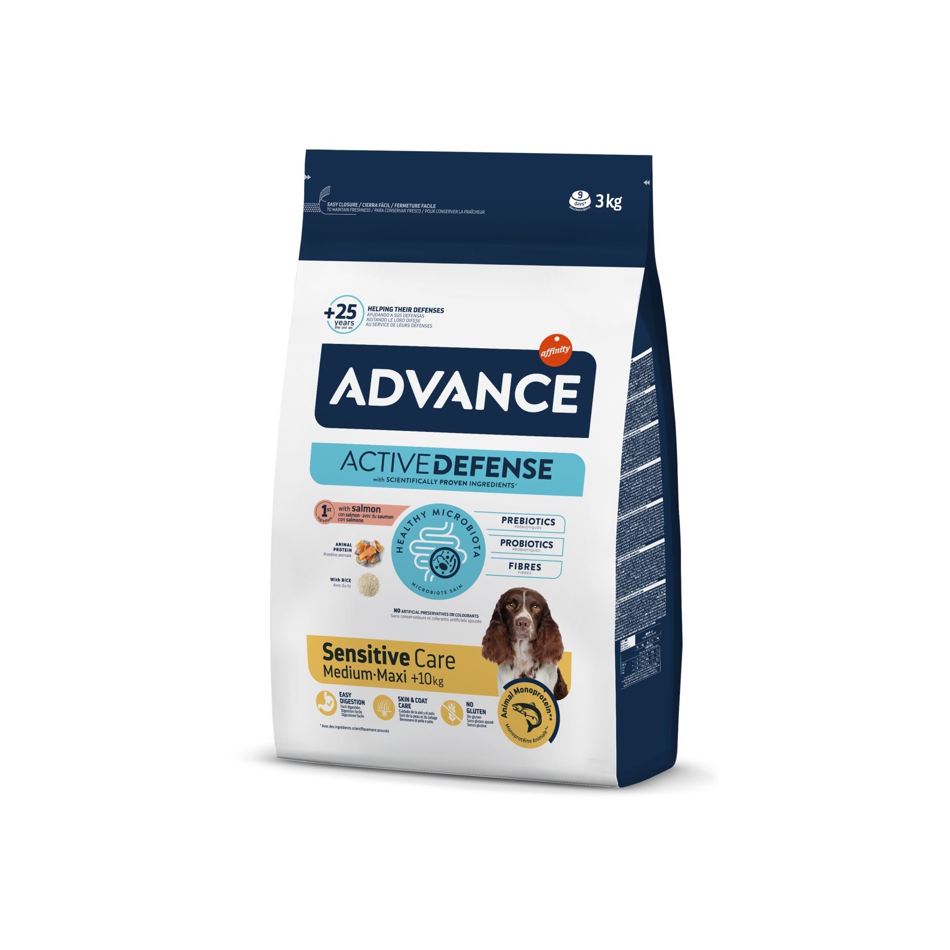 Advance Sensitive Hassas Deri Somon Köpek Maması 3 Kg