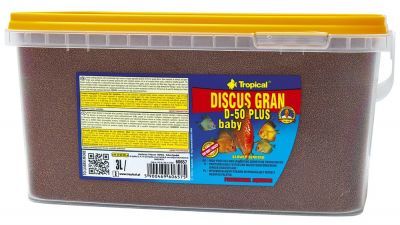 Tropical Discus Gran D-50 Plus Baby 100 Gram kovadan bölme