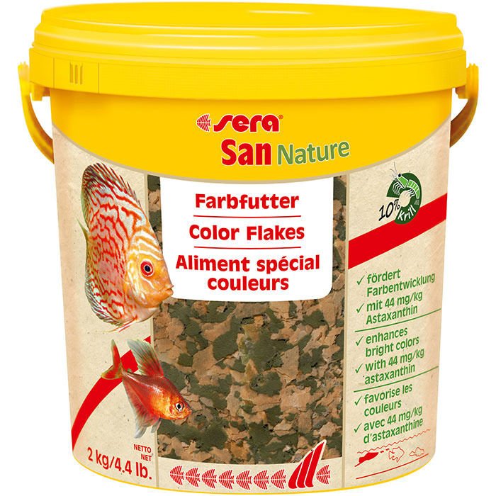 Sera San Nature Renklendiricili Pul Yem 100 Gram