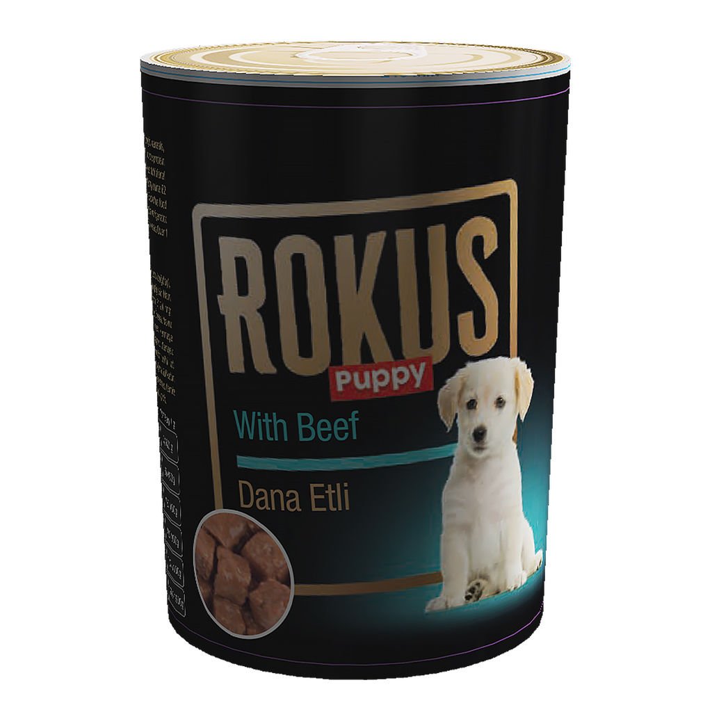 Rokus Yavru Köpek Konservesi 410 gram 24 adet
