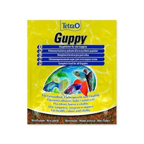 Tetra Guppy Lepistes Balık Yemi 12gr zarf