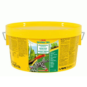 Sera Spirulina Tabs Nature Tablet Yem 2150 Adet Kova