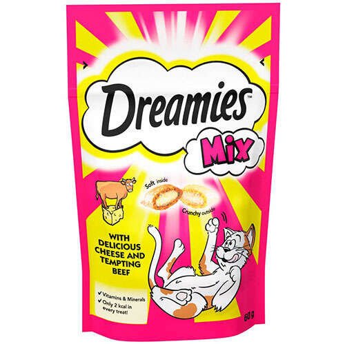 Dreamies Sığırlı ve Peynirli Kedi Ödülü 60 Gram