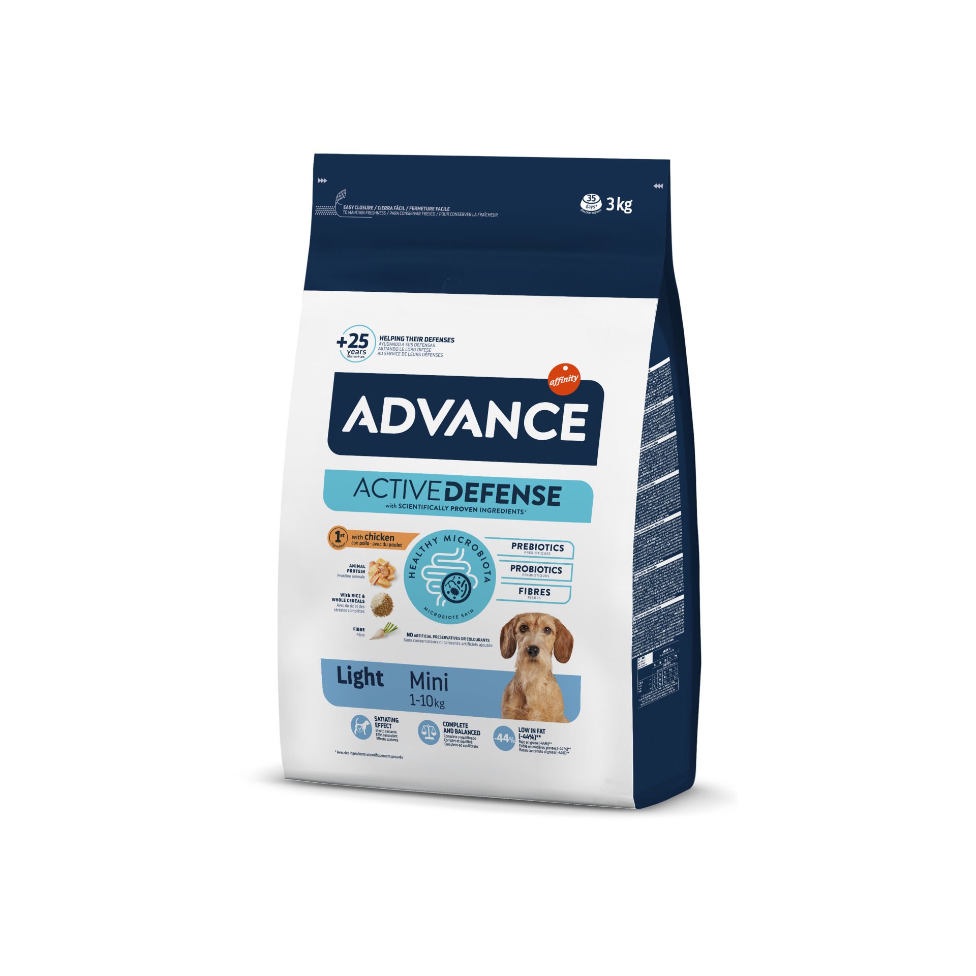 Advance Dog Adult Mini Light Köpek Maması 3 Kg