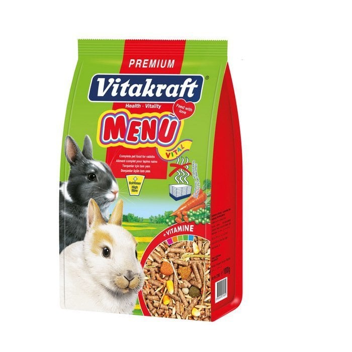 Vitakraft Tavşan Menu Vital Premium 1000 Gram 5 Adet