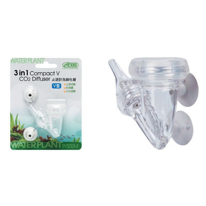 Ista Co2 Difüzör(Compact)+Checkvalve+Damlasayaci