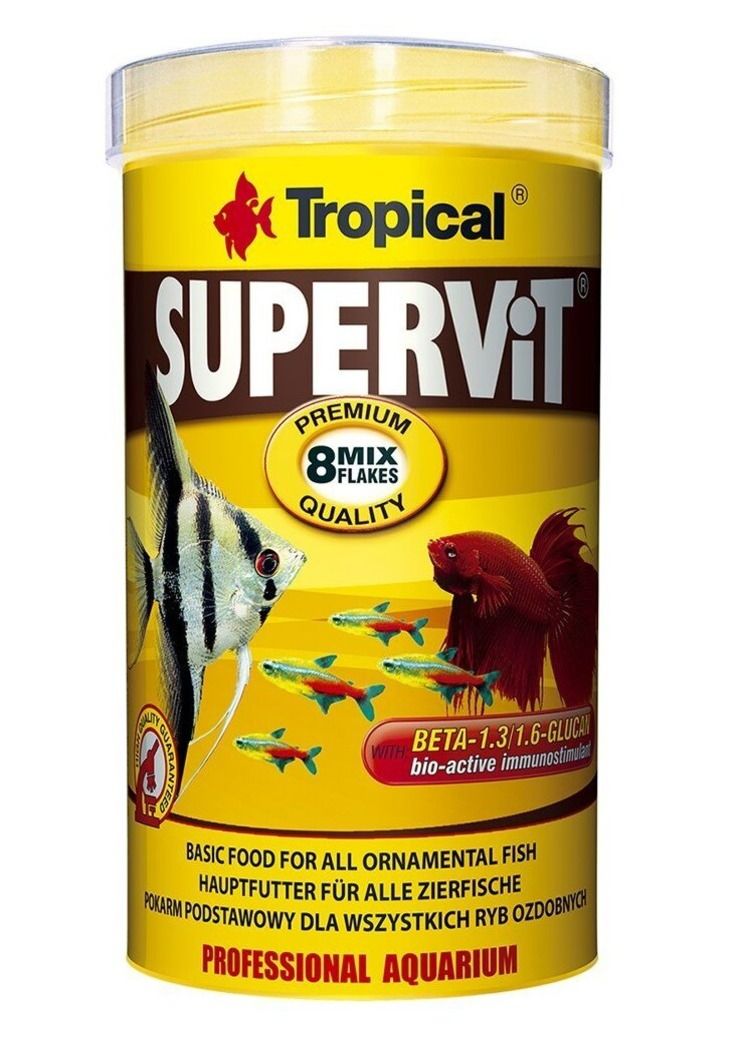 Tropical Supervit 250 ml 50 gram Pul Balık Yemi