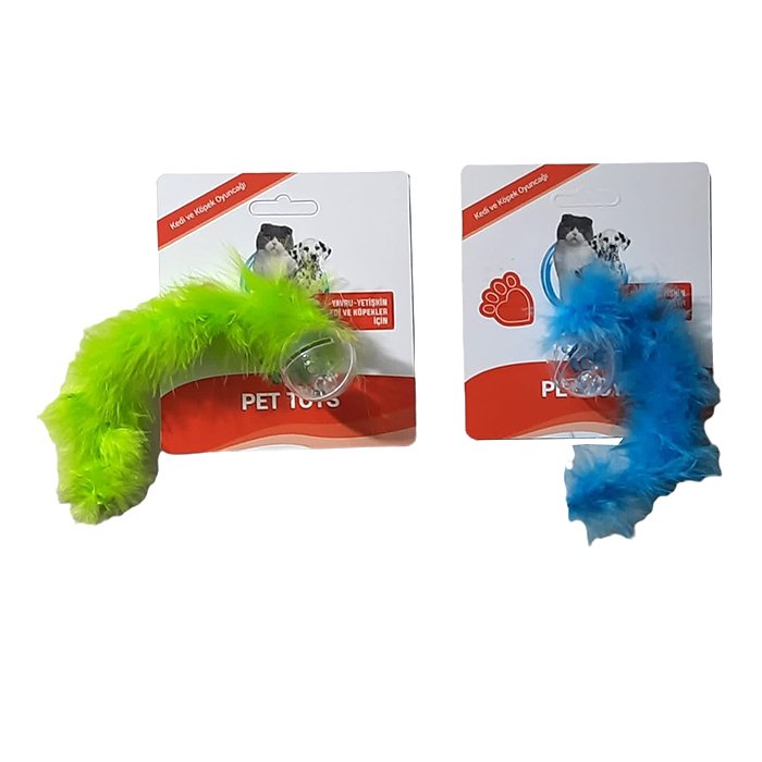 Polo Çıngıraklı Tüylü Kedi Oyuncağı