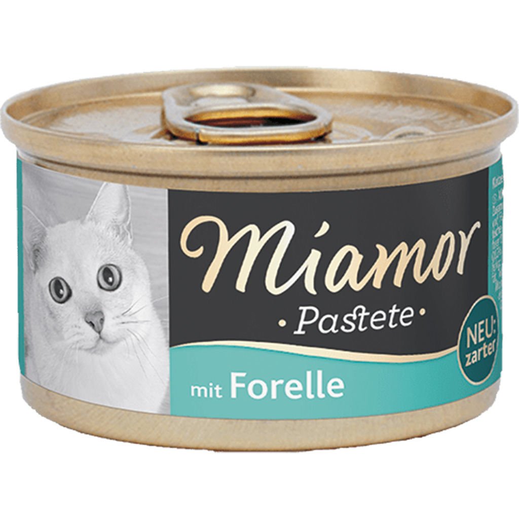 Mıamor Pastete Alabalıklı Kedi Konservesi 85 Gram 12 adet