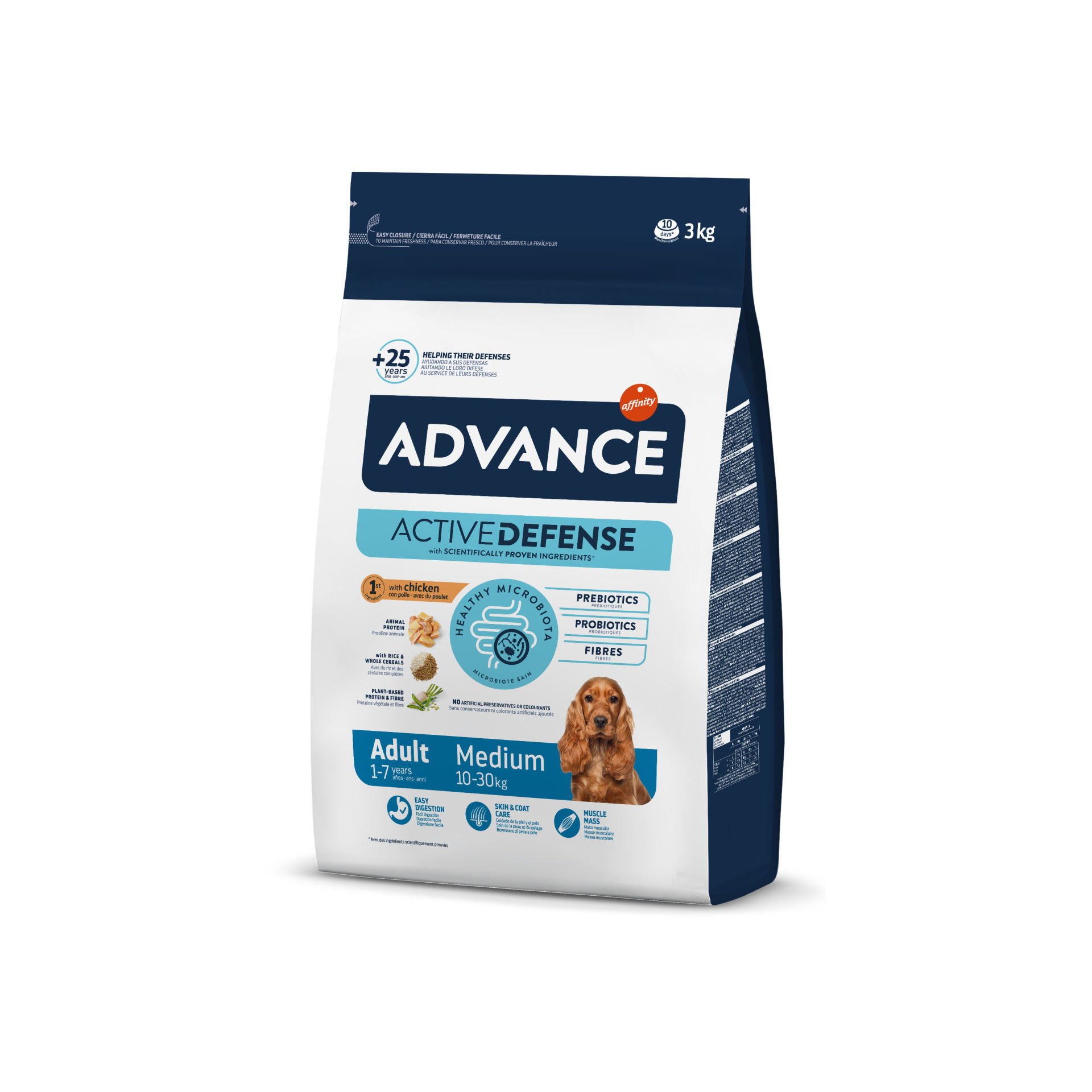 Advance Medium Tavuklu Orta Irk Köpek Maması 3 Kg