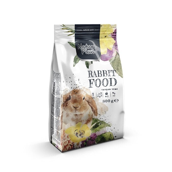 Nature Plan Tavşan Yemi 800 Gram