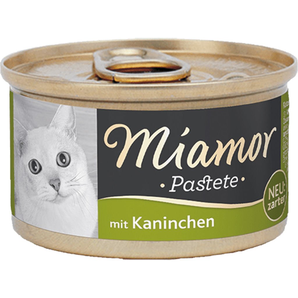 Mıamor Pastete Tavşanlı Kedi Konservesi 85 Gram 12 adet