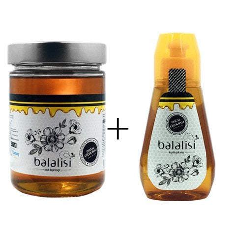 balalisi Çiçek Balı 850 Gr + balalisi Çiçek Balı 400 Gr sıkma tüp