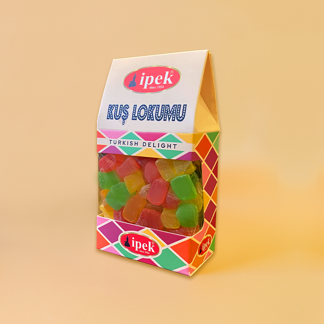 Kuş Lokumu Karışık Meyve Aromalı 100 GR
