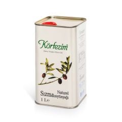 Körfezim Naturel Sızma Zeytinyağı 1 Lt Teneke