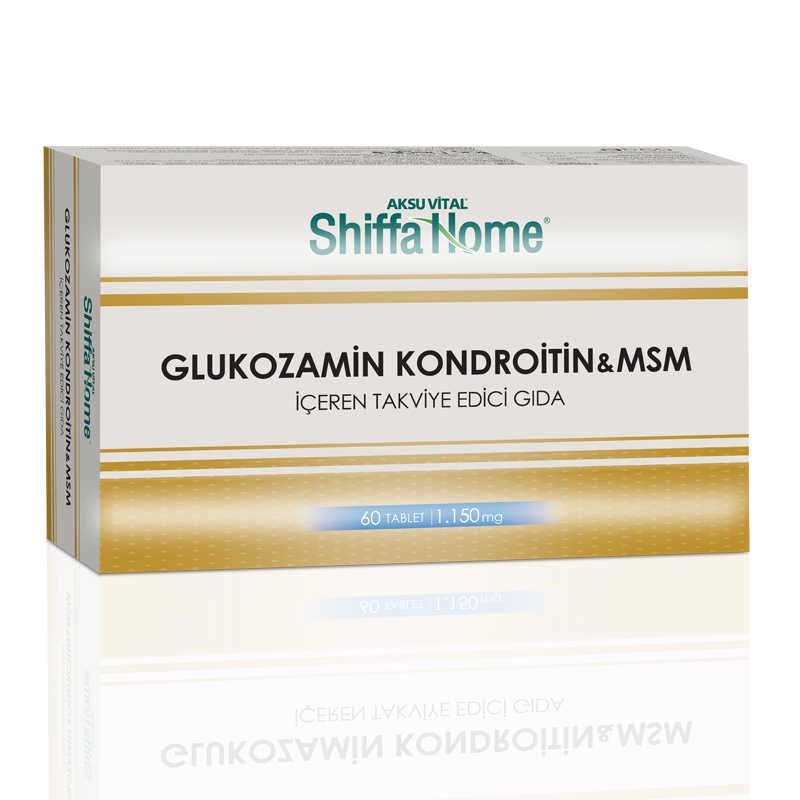 Shiffa Home Glukozamin Kondroitin ve MSM / Glucosamine Chondroitin & Msm Tablet