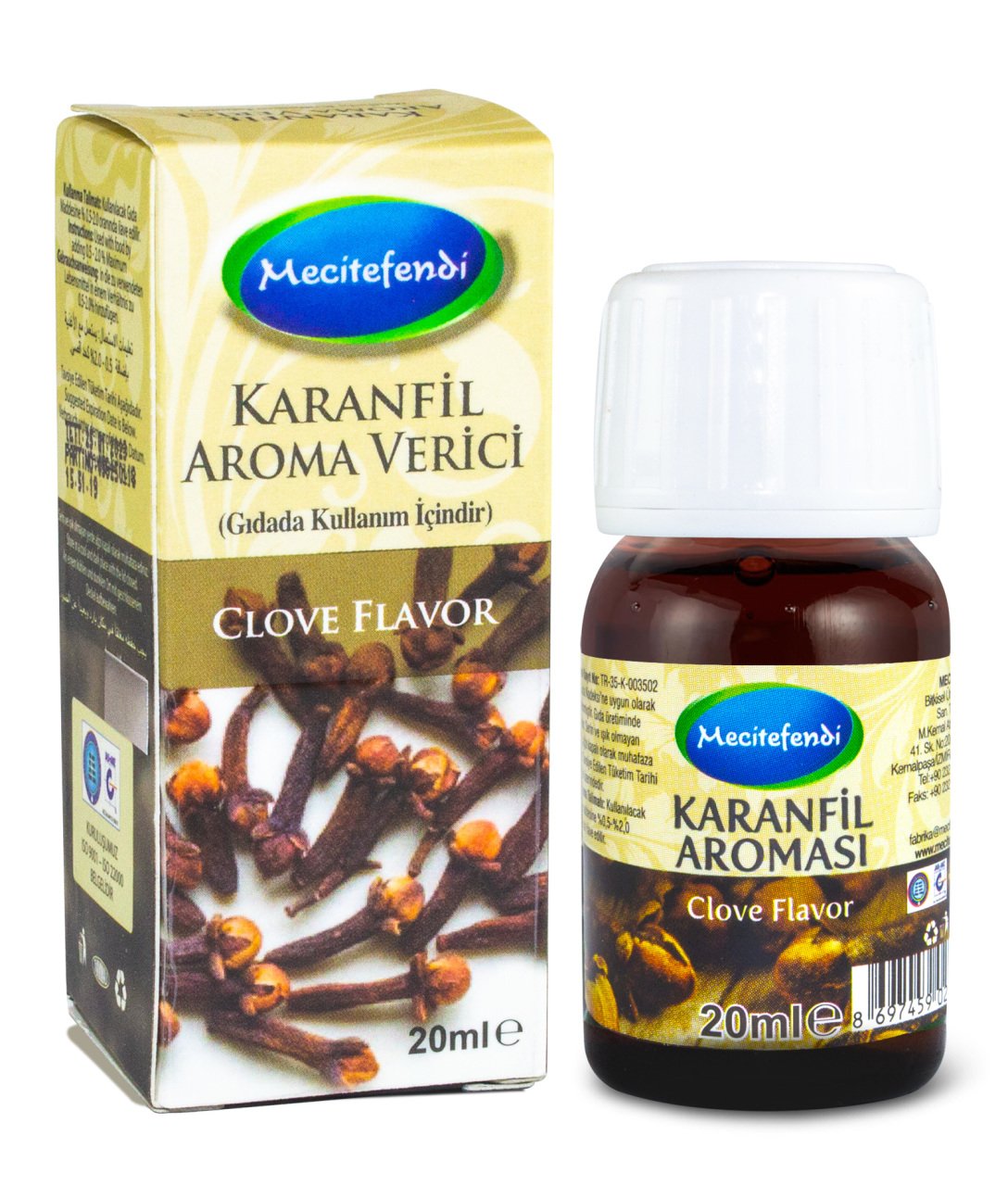 Mecitefendi Karanfil Aroma Verici Yağ 20 ml