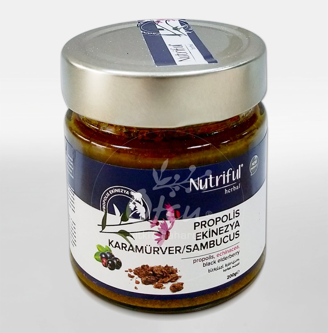 Nutriful Herbal Propolis Ekinezya Karamürver /Sambucus 200 gr