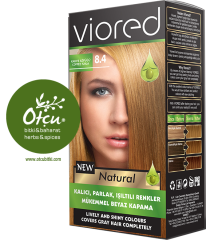 Viored Deluxe Saç Boyası 8.4 Kahve Köpüğü Lila Cosmetics