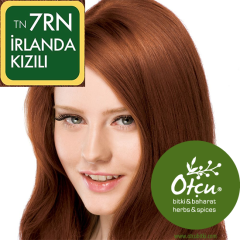 Natural Colors 7RN İrlanda Kızılı Organik Saç