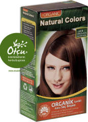 Natural Colors 6KR Çikolata Kahve Kızılı Organik Saç Boyası