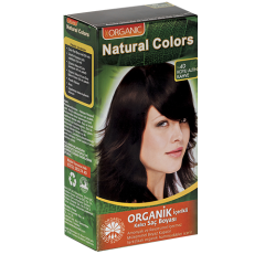 Natural Colors 4D Koyu Altın Kahve Organik Saç Boyası
