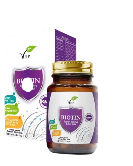 VHP Biotin İçeren Takviye Edici Gıda 30 Tablet