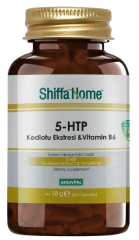 Shiffa Home 5-HTP - Kediotu Ekstresi & Vitamin B6 60 Bitkisel Kapsül