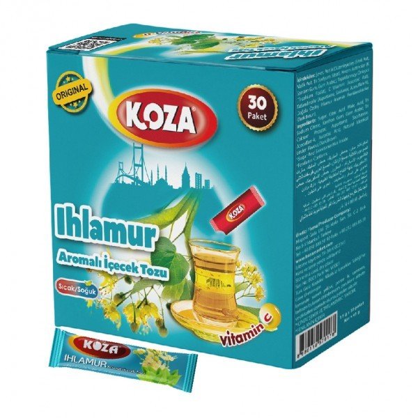 Koza Ihlamur Aromalı İçecek Tozu 50 Paket