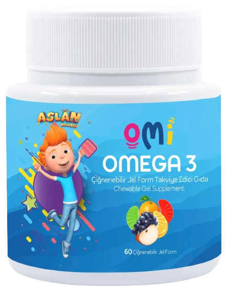 OMİ Omega-3 Çocuk 60 Çiğnenebilir Jel Form