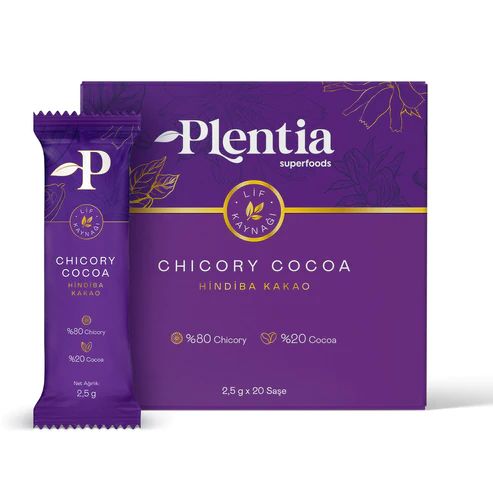Plentia Chicory Cocoa - Hindiba Kakao Stick Kutu 50 g