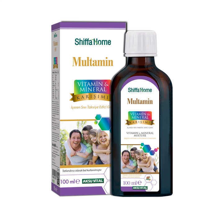 Shiffa Home Multamin Vitamin-Mineral Karışımı 100 ml