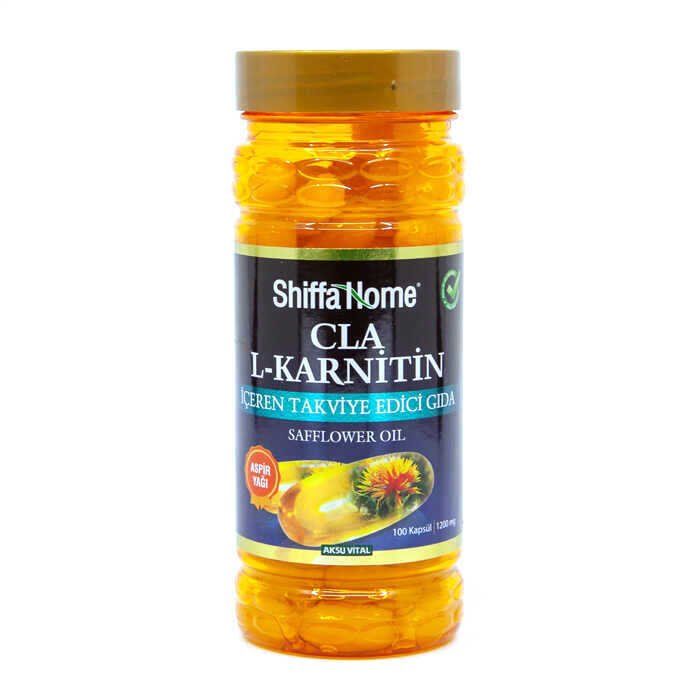 Shiffa Home CLA L-Karnitin İçeren Takviye Edici Gıda 1000 mg 100 Softjel