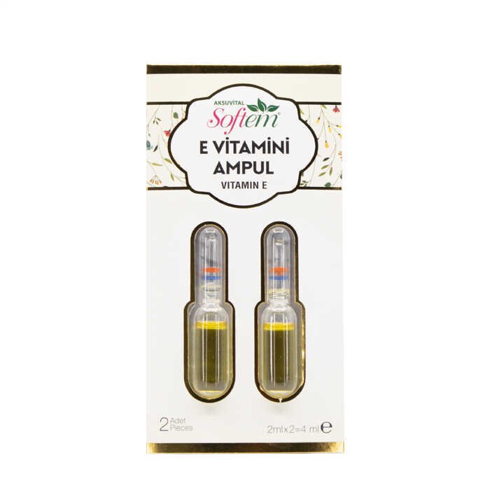 Softem E Vitamini Ampül 2*2 ml Aksu Vital